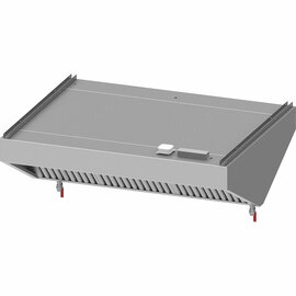 Deckenhaube "Basic Line", Schrägform 1000 mm x 1200 mm mit Flammschutzfilter Typ B Produktbild
