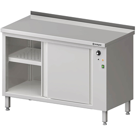 Wärmeschrank mit Schiebetüren 1000x600x850 mm mit Aufkantung Produktbild