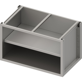 Unterschrank Boxversion 2.0 offen, mit Zwischenboden, Sockelbau 400x640x660 mm Produktbild