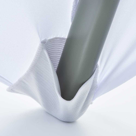 Stretchhusse für Stehtische von ca. D. 80 mm, weiß Produktbild 3 S