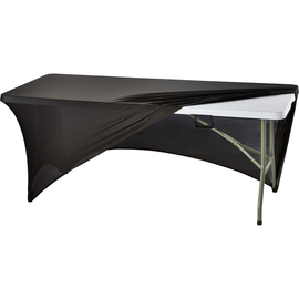 Stretchhusse für Buffettische von ca. 1840x750x740 mm, schwarz Produktbild 2 S