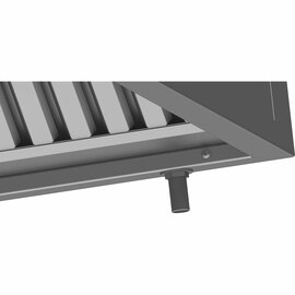Wandhaube mit Bundkragen 1010x1000x400 mm, Kastenform zur Selbstmontage Produktbild 4 S