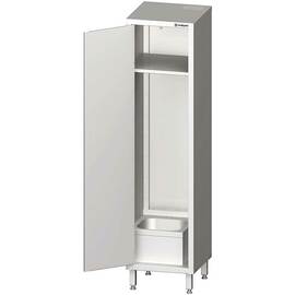 Hochschrank mit Spülbecken für Reinigungsutensilien, 500 x 500 x 2000 mm (BxTxH) Produktbild