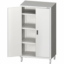 Hochschrank mit Flügeltüren, 3 höhenverstellbare Einlegeböden, 1000x600x1800 mm (BxTxH) Produktbild