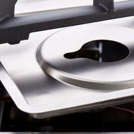 Gasherd 4 Brenner mit Elektrobackofen (GN 2/1) Serie 700 ND - G20, 4-Brenner (3,5+5+2x7) Produktbild 3 S
