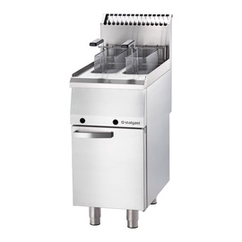 Gas-Fritteuse als Standgerät Serie 700 ND - Doppel-Fritteuse 2x 7 Liter, 12 kW, 400x700x850 mm Produktbild 4 S