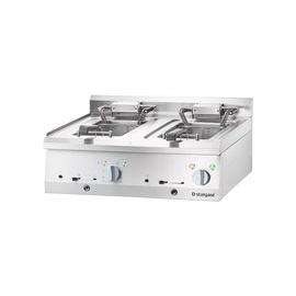 Elektro-Fritteuse als Tischgerät Serie 700 ND - Doppel-Fritteuse, 800 x 700 x 250 mm (BxTxH) Produktbild
