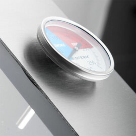 Elektro-Griddleplatte als Tischgerät mit Deckel, 800x700 mm, glatte Grillfläche, Serie 700 ND Produktbild 4 S
