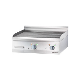 Elektro-Griddleplatte als Tischgerät, 800x700 mm, gerillte Grillfläche, Serie 700 ND Produktbild