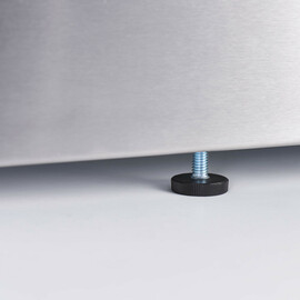 Verchromte Elektro-Griddleplatte als Tischgerät, 400x700 mm, glatte Grillfläche, Serie 700 ND Produktbild 3 S