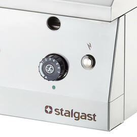 Gas-Griddleplatte, verchromt als Tischgerät, Serie 700 ND - gerillt 400x700x250 mm (BxTxH) Produktbild 3 S