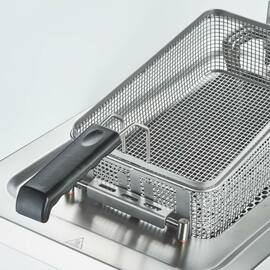 Elektro-Fritteuse als Standgerät, Unterbau offen, 400x700x850 mm, 10 L, 9 kW Produktbild 3 S