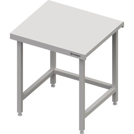 Kassenstation 800x750x880 mm Edelstahlarbeitsplatte Produktbild