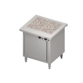 Wärmeschrank "Free Flow" mit einer Wärmeplatte aus Granit 799x750x880 mm Edelstahlabdeckung Produktbild