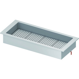 Eiswanne "Drop-In" 4x GN1/1 1480x620x210 mm Edelstahlabdeckung Produktbild