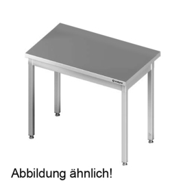 Arbeitstisch ohne Grundboden, 400x700x850 mm, ohne Verstrebung, ohne Aufkantung, verschweißt Produktbild