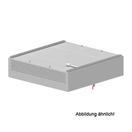Induktions-Deckenhaube mit Kompensation "Basic Line", Kastenform  1200 mm x 2000 mm mit Flammschutzfilter Typ B Produktbild