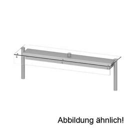 Glas-Aufsatzboard "Cube" mit offener Front und Beleuchtung 790x450x460 Produktbild