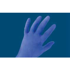 Latex-Handschuhe S Latex blau lebensmittelgeeignet | Einweg | 100 Stück Produktbild