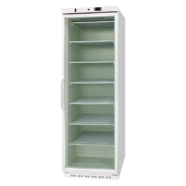 Lagerkühlschrank weiß | 445 ltr | Statische Kühlung | Glastür Produktbild