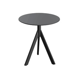 Terrassentisch TRIPOD klappbar schwarz Ø 700 mm H 740 mm Produktbild