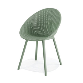 Terrassenstuhl grün | Sitzhöhe 450 mm Produktbild