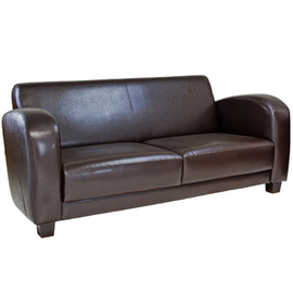 Lounge-Sofa | 3-Sitzer • braun | Sitzhöhe 430 mm Produktbild
