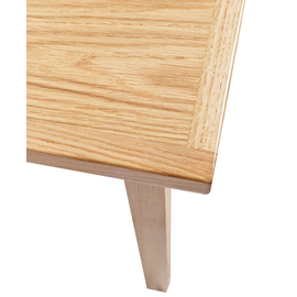 Holztisch Eichenholz quadratisch L 800 mm B 800 mm H 750 mm Produktbild 1 S