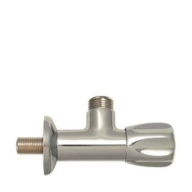 Eckventil profi 1/2" schweres Modell Kronengriff Abgangsgewinde 3/4" Produktbild