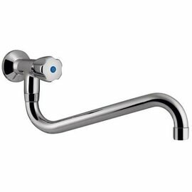 Wandventil profi 3/4" mit Schwenkauslauf unten | Ausladung 300 mm Produktbild