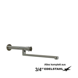 Wandventil clasix 3/4" gerader Auslauf Wandverlängerung L 210 mm A 300 mm Produktbild