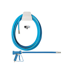 Reinigungsset Reinigungsbrause mit Lanze | Schlauchhalter | Wandventil Trinkwasserschlauch 1/2" 15 m Produktbild