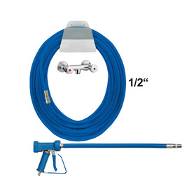 Reinigungsset mit Lanze | Schlauch | Wandhalter Reinigungsschlauch 1/2" 15 m Wandarmatur Produktbild