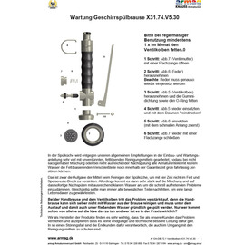 Reinigungsbrause topSet 1/2" breite Düse | schwarz Produktbild 2 S