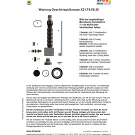 Reinigungsbrause topSet 1/2" rückschlagfrei | schwarz Produktbild 1 S