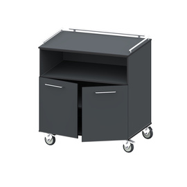 Outdoor-Servicestation | Ablagefach | 2 Flügeltüren | 1 Zwischenboden 900 mm Produktbild