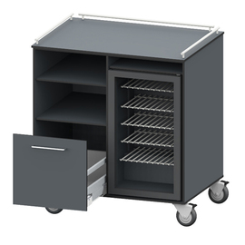 Outdoor-Servicestation mit Kühlschrank 63 ltr | 1 Flaschenauszug Produktbild