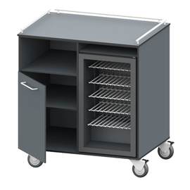 Outdoor-Servicestation mit Kühlschrank 63 ltr | Flügeltür | 1 Fach Produktbild