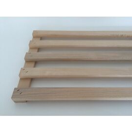 Holzlattenrost 1200 x 400 mm - Einzelauflage für Brotregalwagen Produktbild