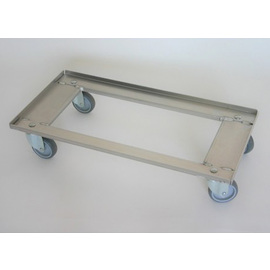 Transport-Roller Aluminium | passend für Brotkisten 800 x 400 mm Produktbild