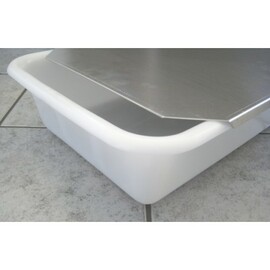 Alu-Schiebedeckel für Zutatenbehälter 974763 (45 ltr, 315 x 500 x H 300 mm) Produktbild
