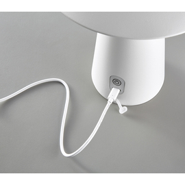 LED-Akku-Tischleuchte MUSHROOM weiß Ø 197 mm H 295 mm Produktbild 2 S