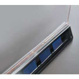 Solar-Schreibtafel SLATE mit Beleuchtung L 300 mm Produktbild 2 S
