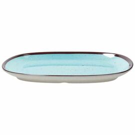 Servierplatte COLOURFUL oval blau 220 mm x 320 mm Produktbild