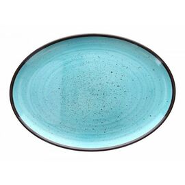 Servierplatte COLOURFUL oval blau 340 mm x 480 mm Produktbild
