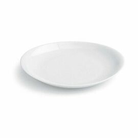 Teller SAMBA oval Porzellan weiß 260 mm x 300 mm Produktbild