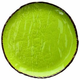 Dessertteller Ø 210 mm Porzellan grün Produktbild