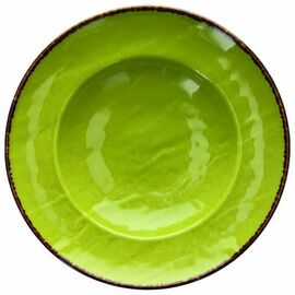 Nudelteller VULCANIA VEGGIE Ø 250 mm Porzellan grün Produktbild