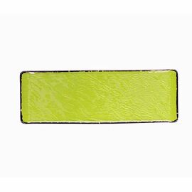 Teller rechteckig Porzellan grün | 300 mm x 100 mm Produktbild