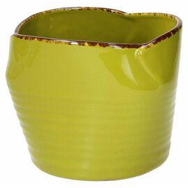 Vase VULCANIA VEGGIE Porzellan grün Ø 120 mm H 100 mm Produktbild